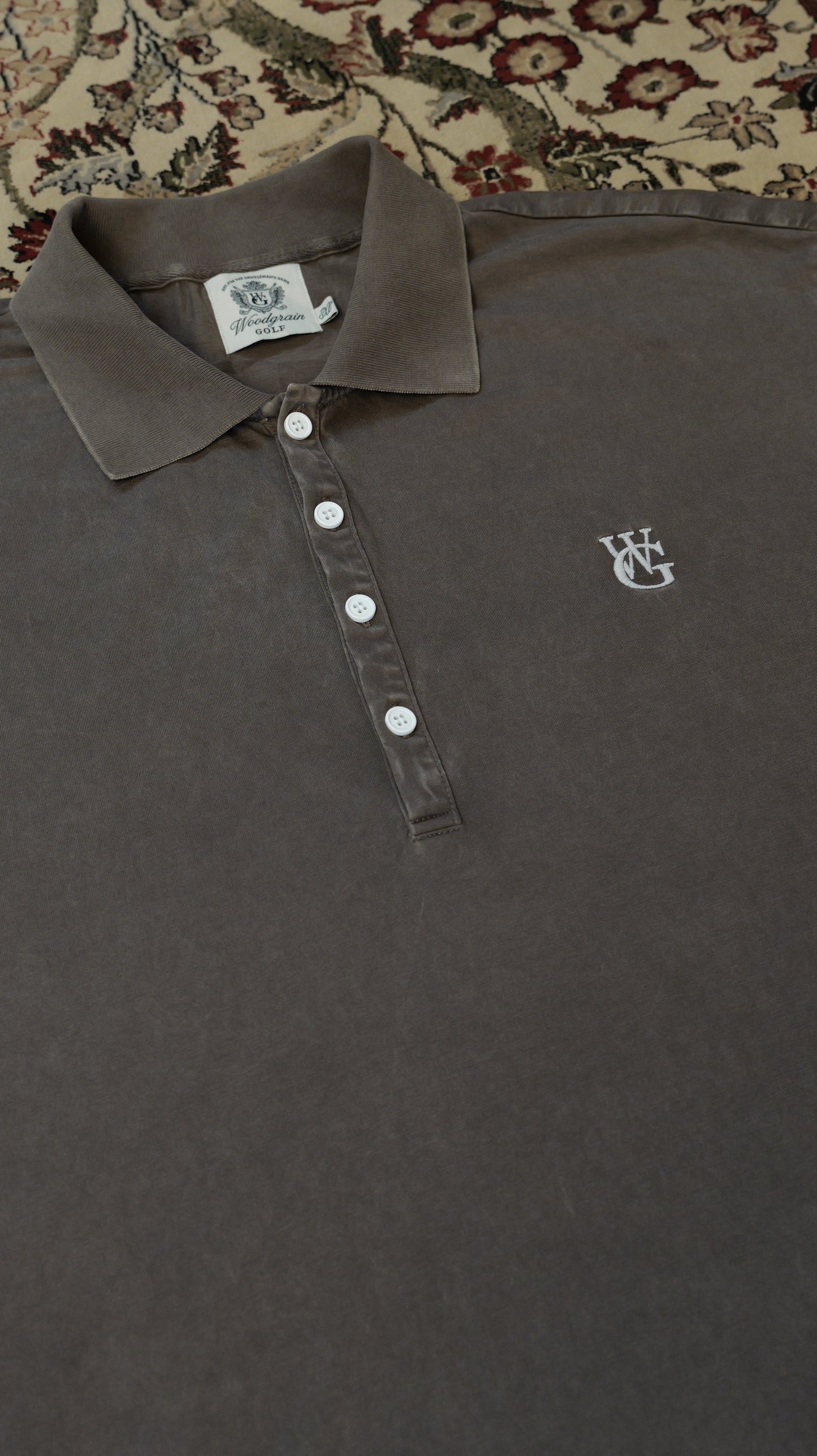 The Essential Short Sleeve Polo • Stone