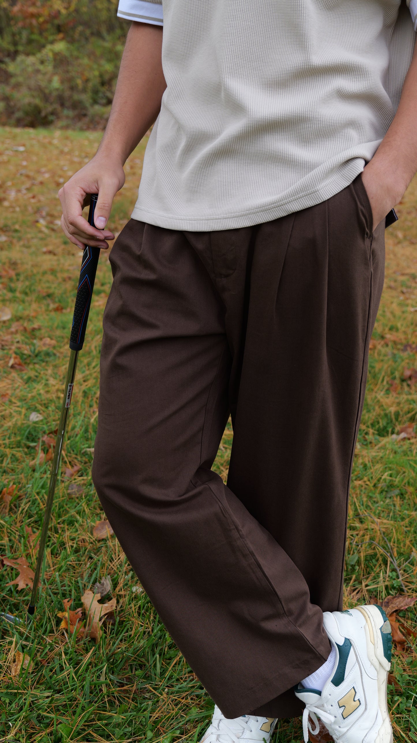 The Perfect Trouser • Chocolate