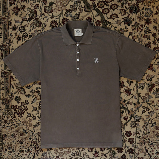 The Essential Short Sleeve Polo • Stone