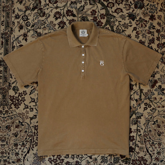 The Essential Short Sleeve Polo • Caramel