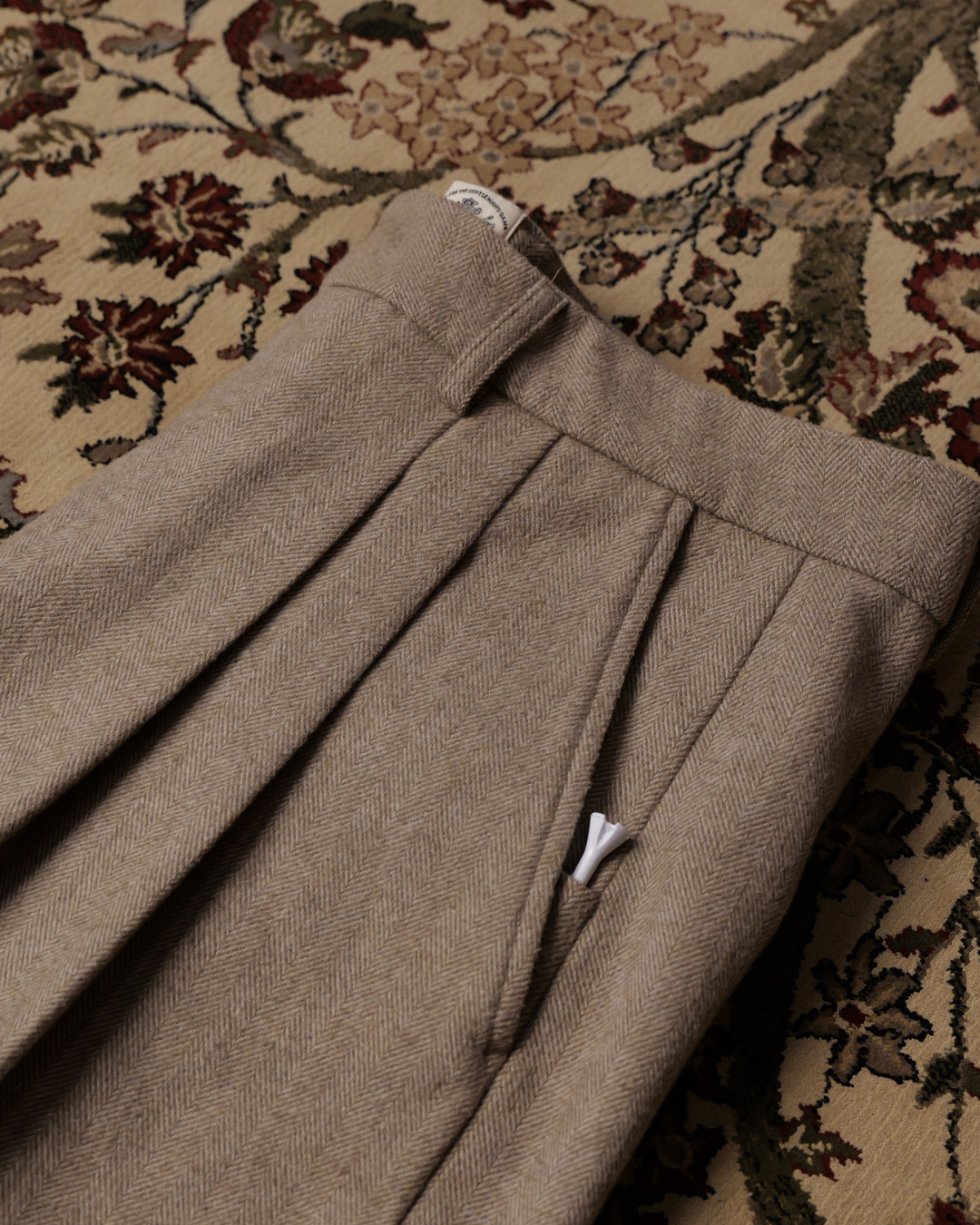 Wool Trousers • Taupe
