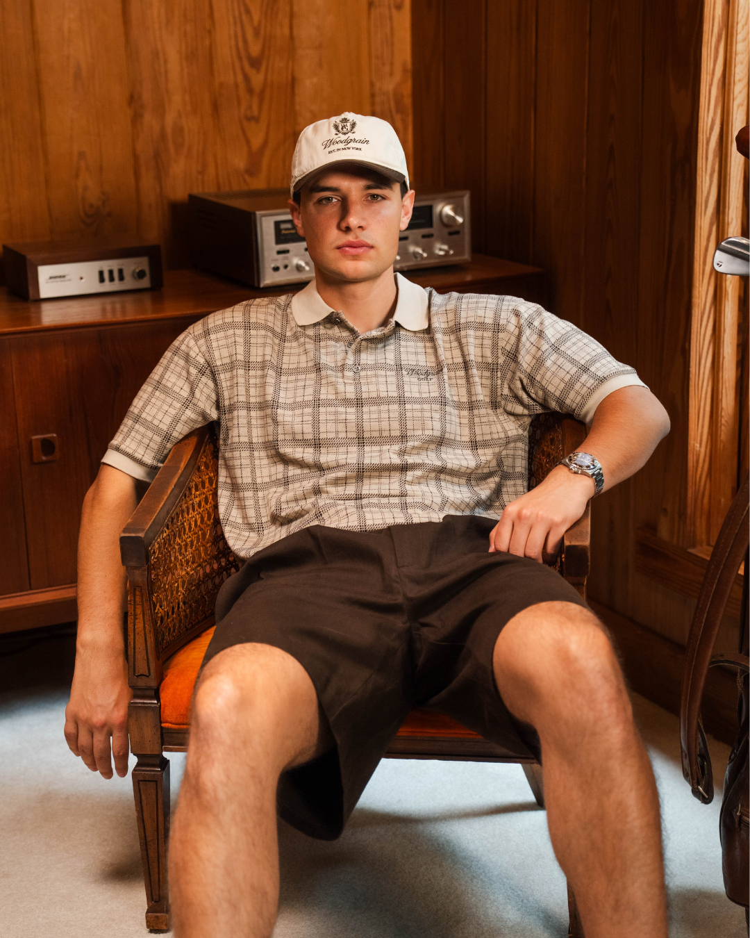The Double Pleated Short • Chocolate Brown