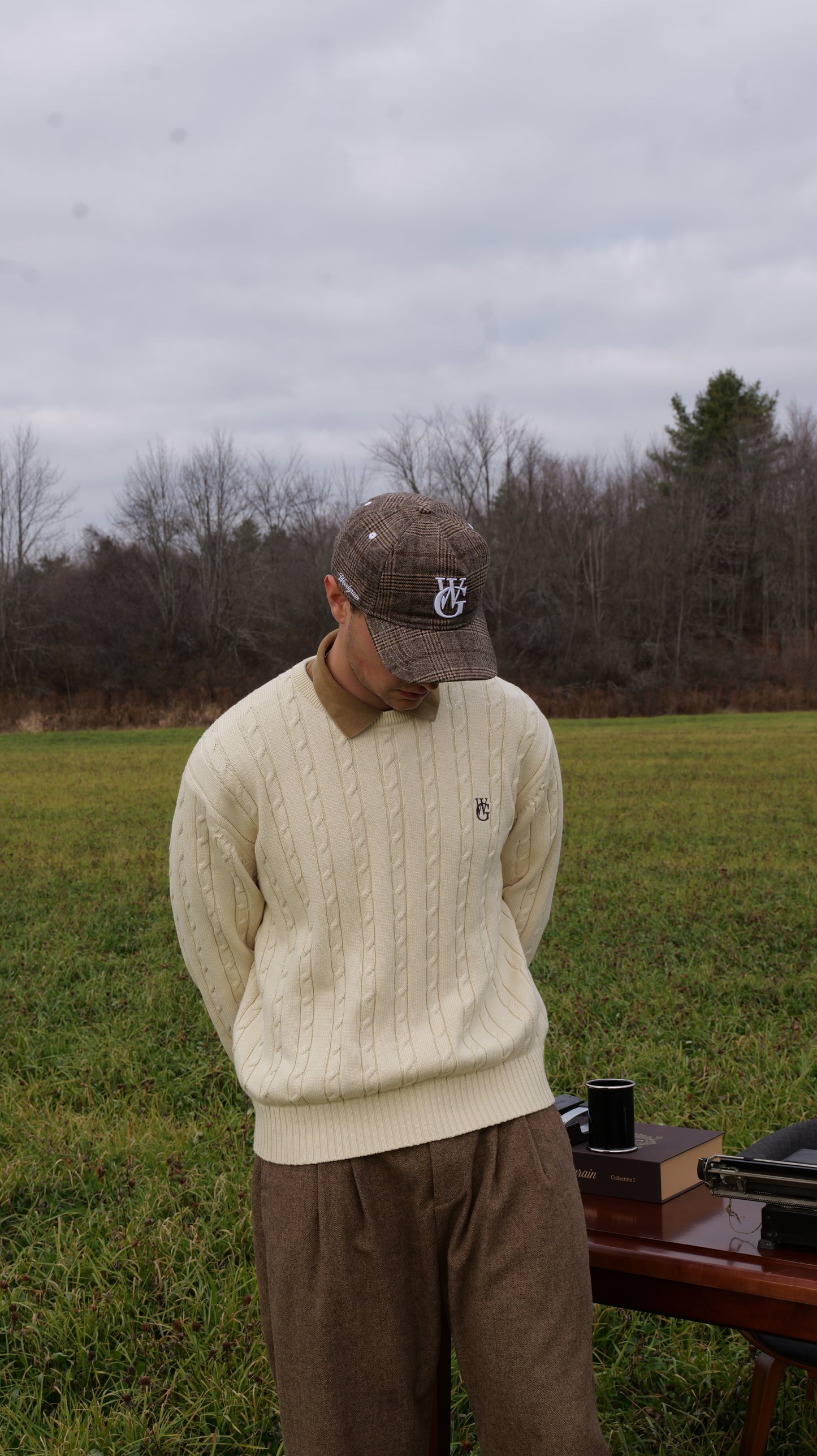 The Cable Knit Sweater • Ivory