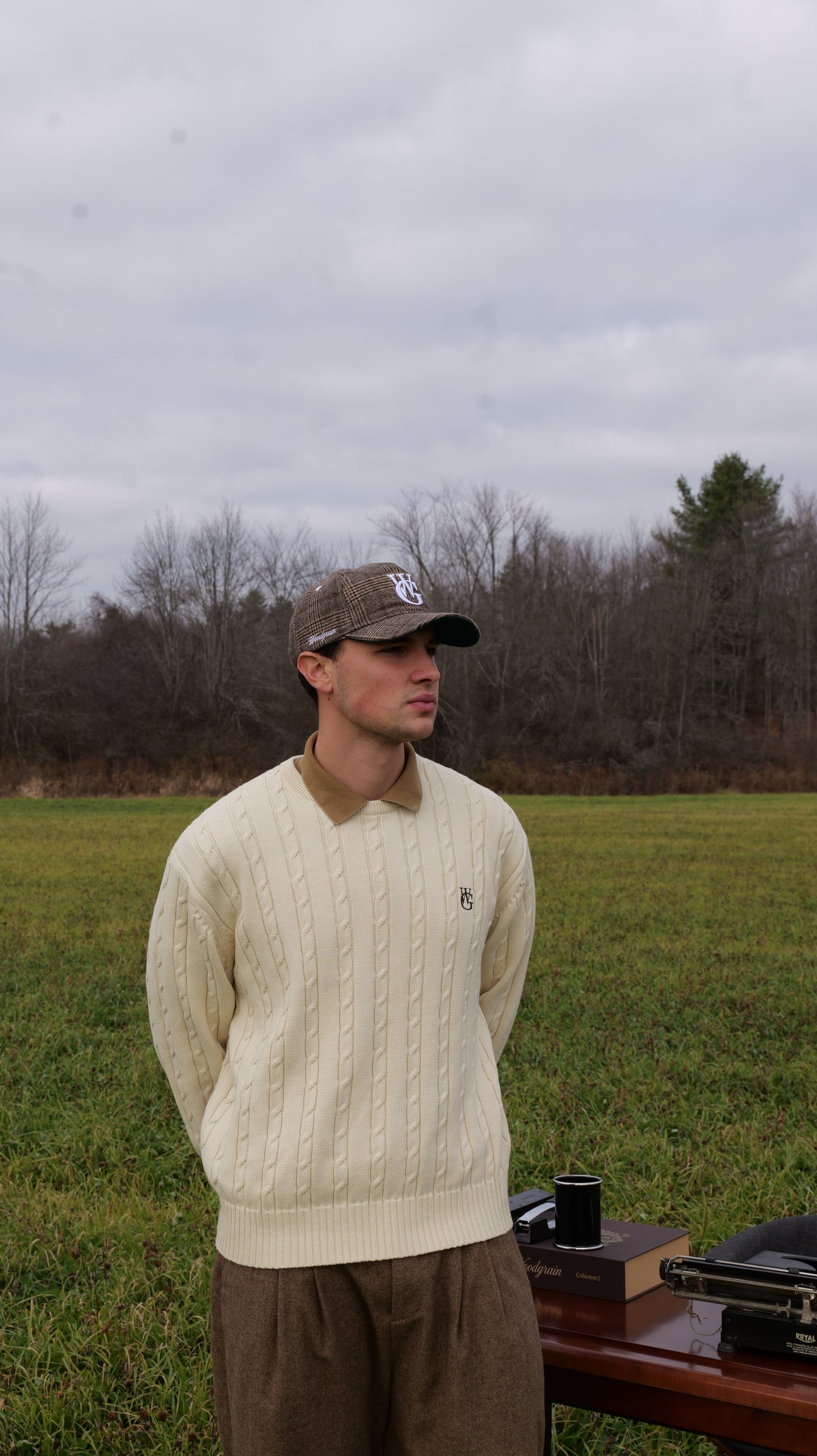 The Cable Knit Sweater • Ivory