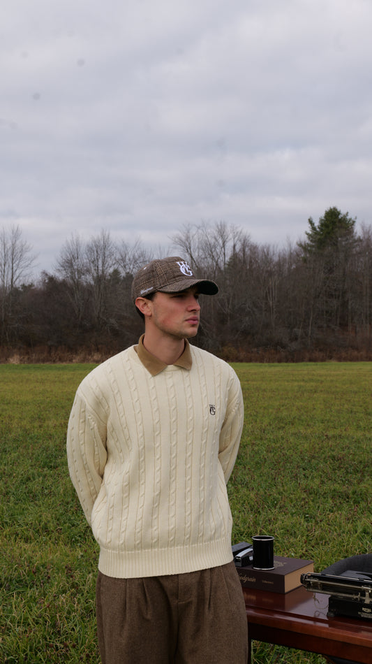 The Cable Knit Sweater • Ivory
