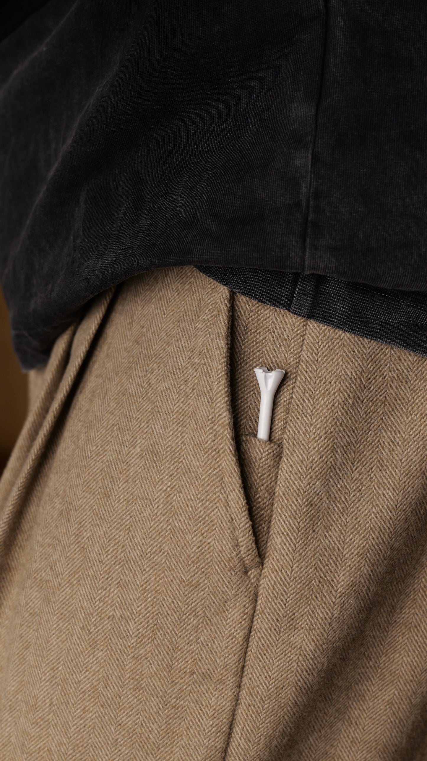 Wool Trousers • Taupe