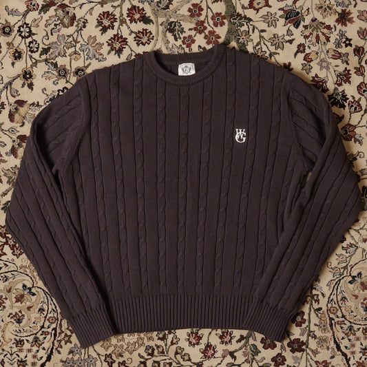 The Cable Knit Sweater• Chocolate