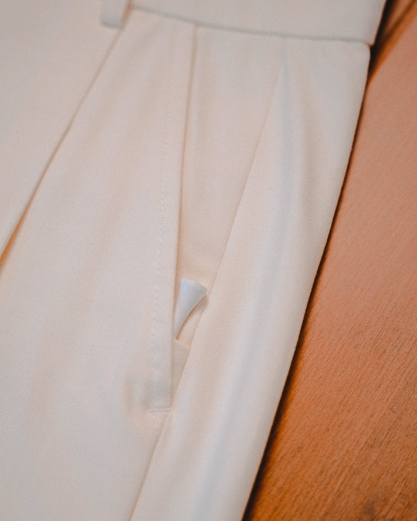 The Perfect Trouser • Cream