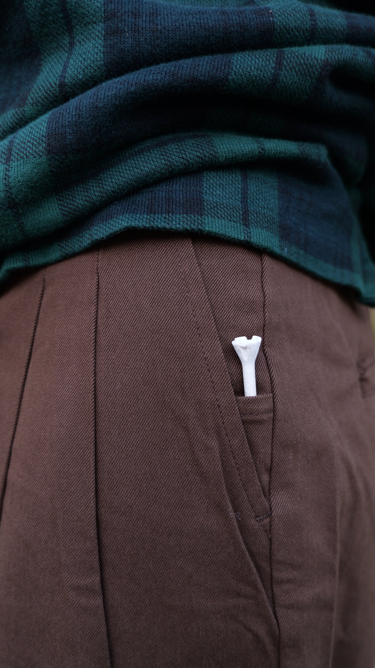 The Perfect Trouser • Chocolate