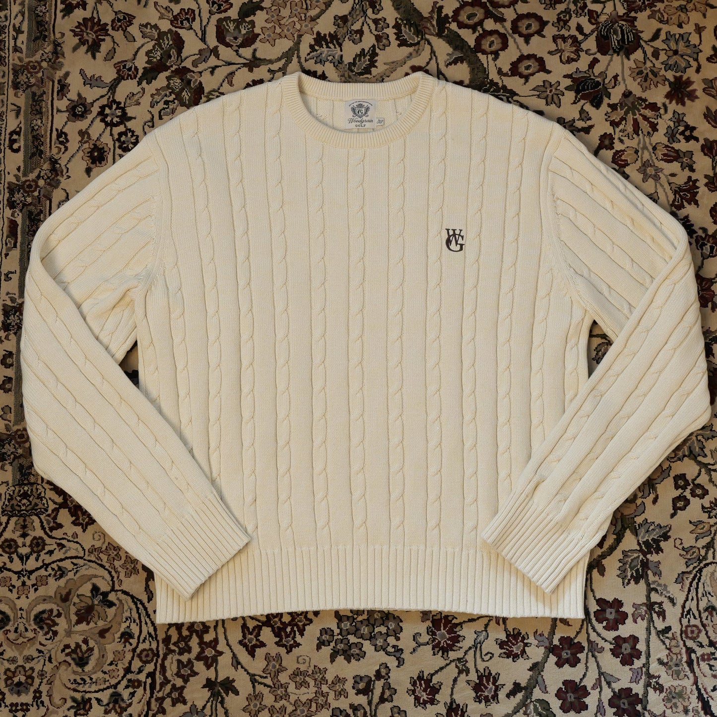 The Cable Knit Sweater • Ivory