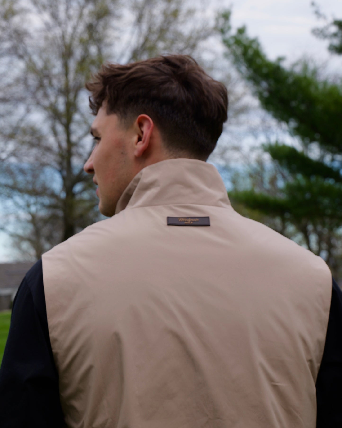 Nylon Vest • Tan